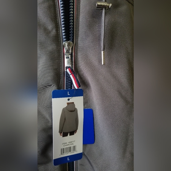 Tommy Hilfiger Women's Grey Jacket - Picture 4 of 6